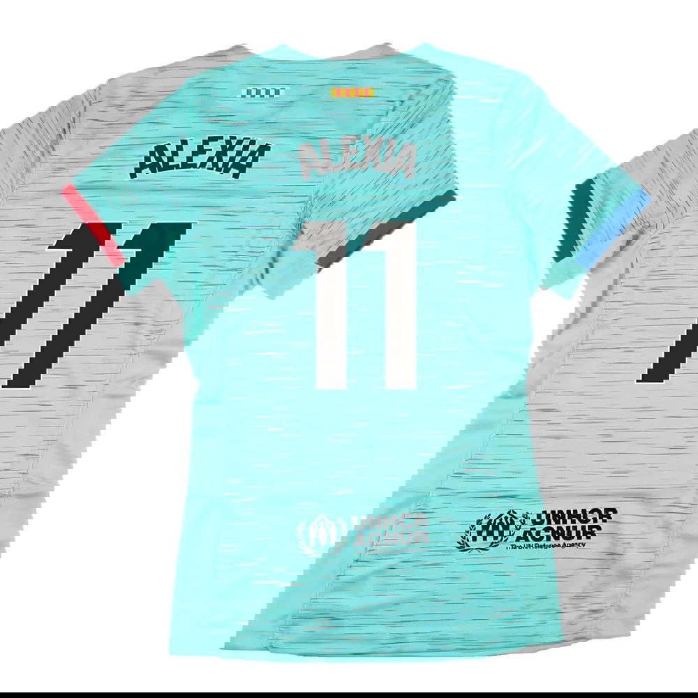 2023-2024 Barcelona Third Shirt (Womens) (Alexia 11)