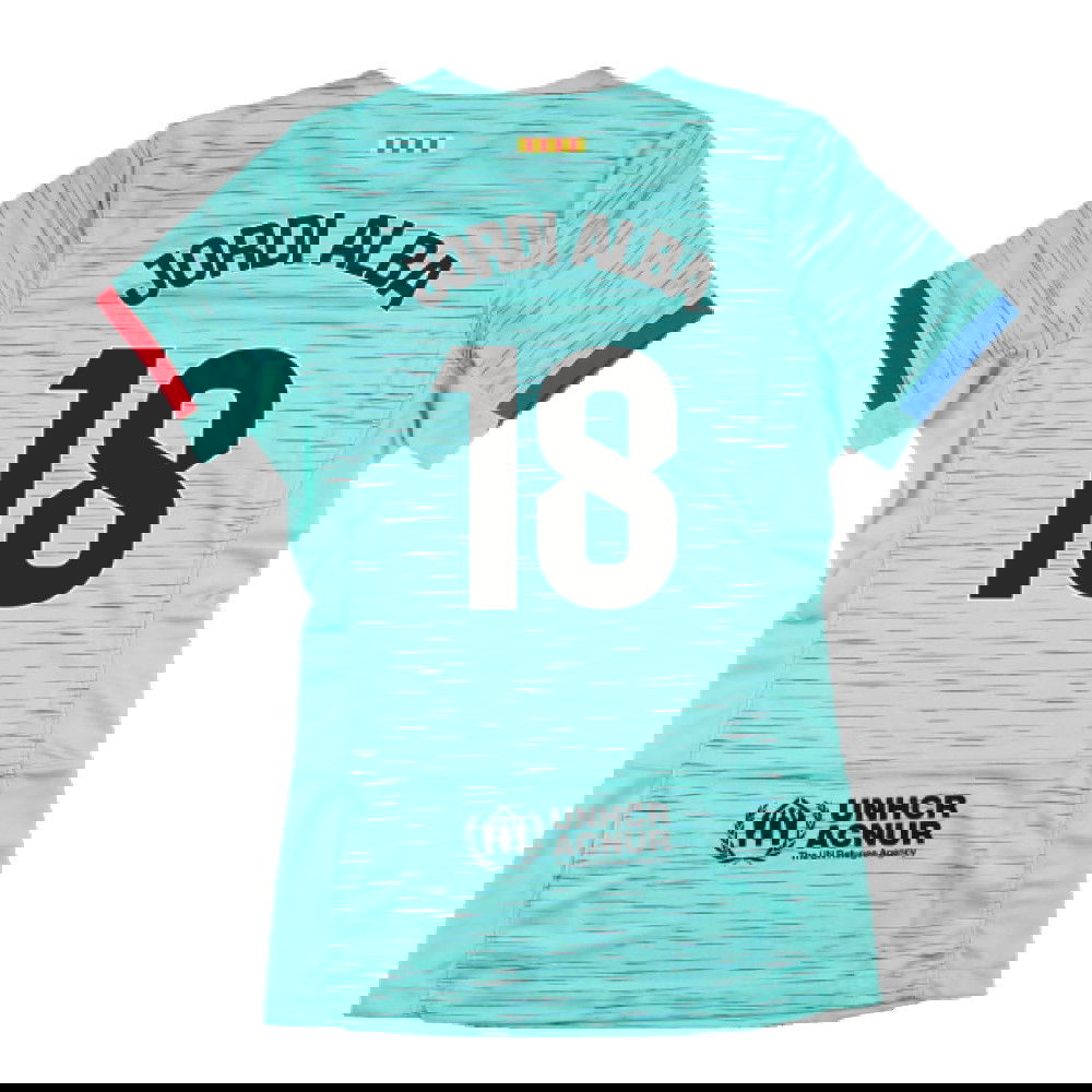 2023-2024 Barcelona Third Shirt (Womens) (Jordi Alba 18)