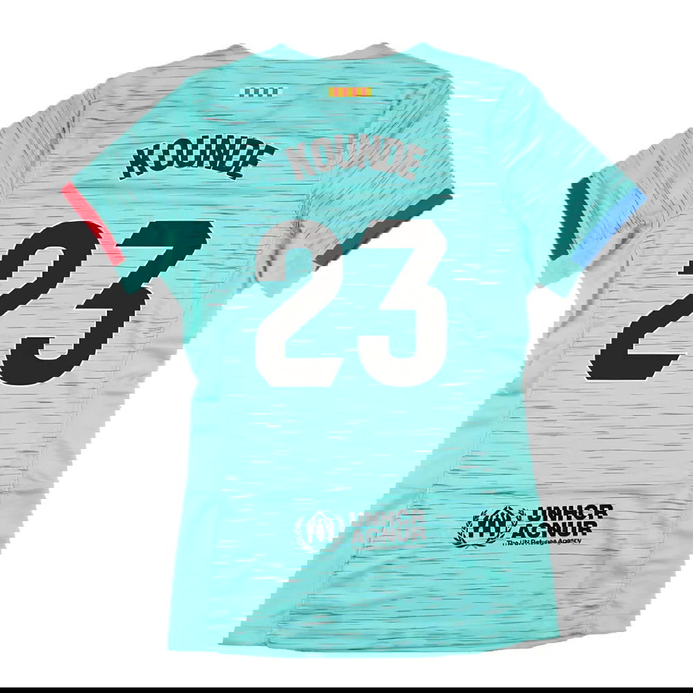 2023-2024 Barcelona Third Shirt (Womens) (Kounde 23)