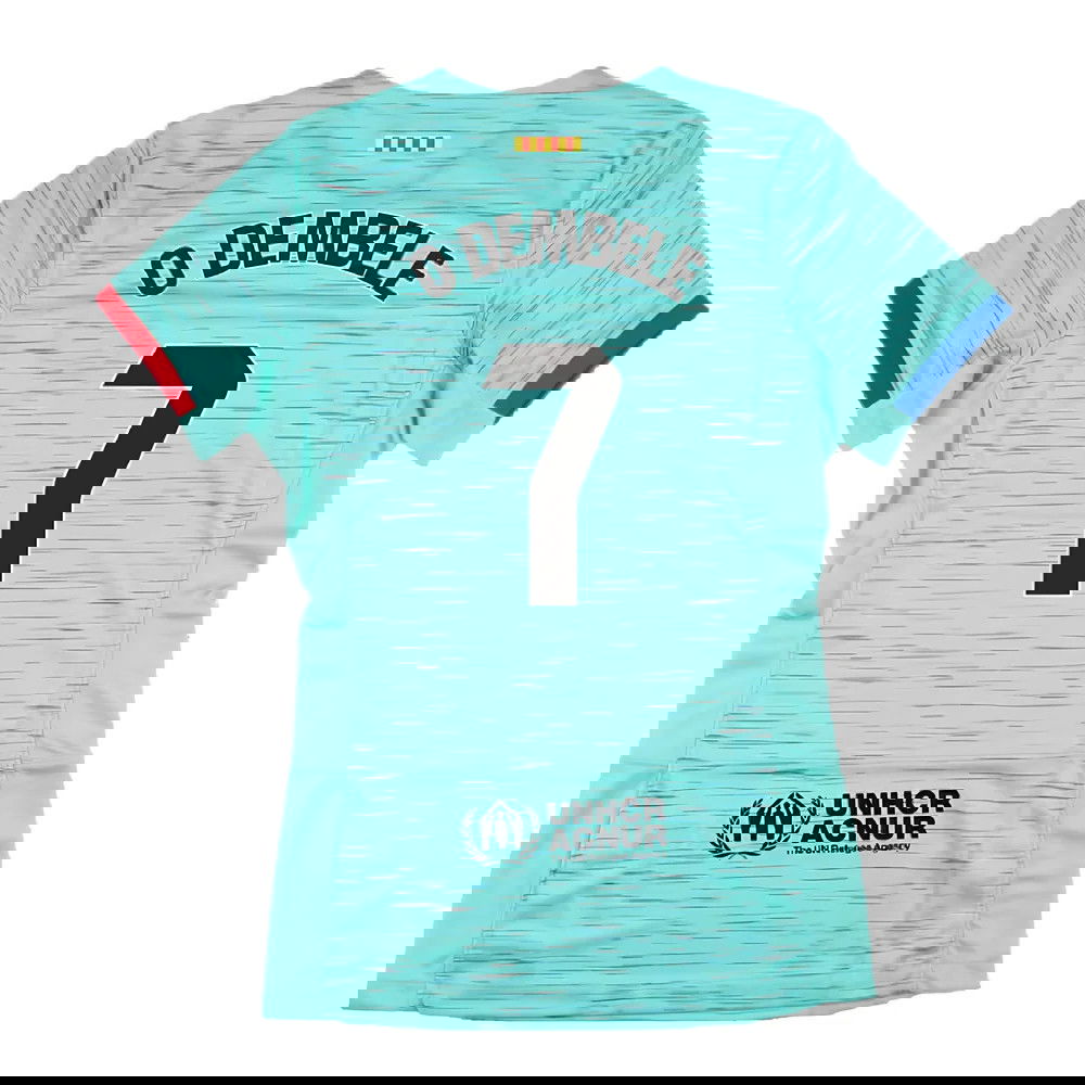 2023-2024 Barcelona Third Shirt (Womens) (O Dembele 7)