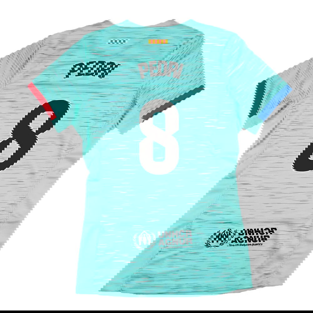 2023-2024 Barcelona Third Shirt (Womens) (Pedri 8)