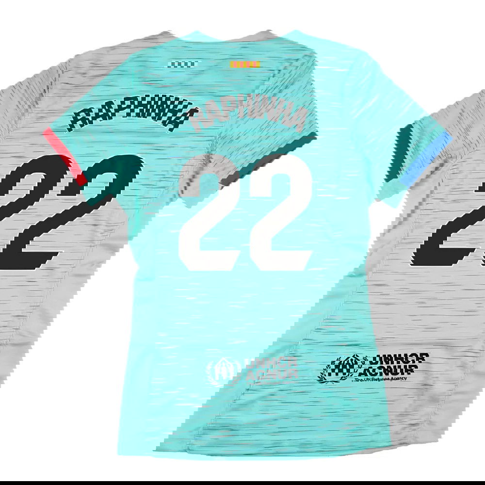 2023-2024 Barcelona Third Shirt (Womens) (Raphinha 22)
