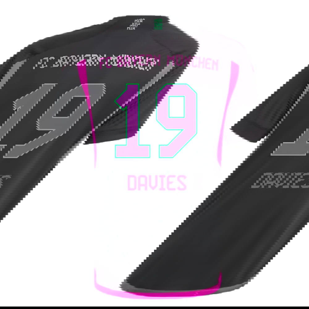 2023-2024 Bayern Munich Away Shirt (Kids) (Davies 19)
