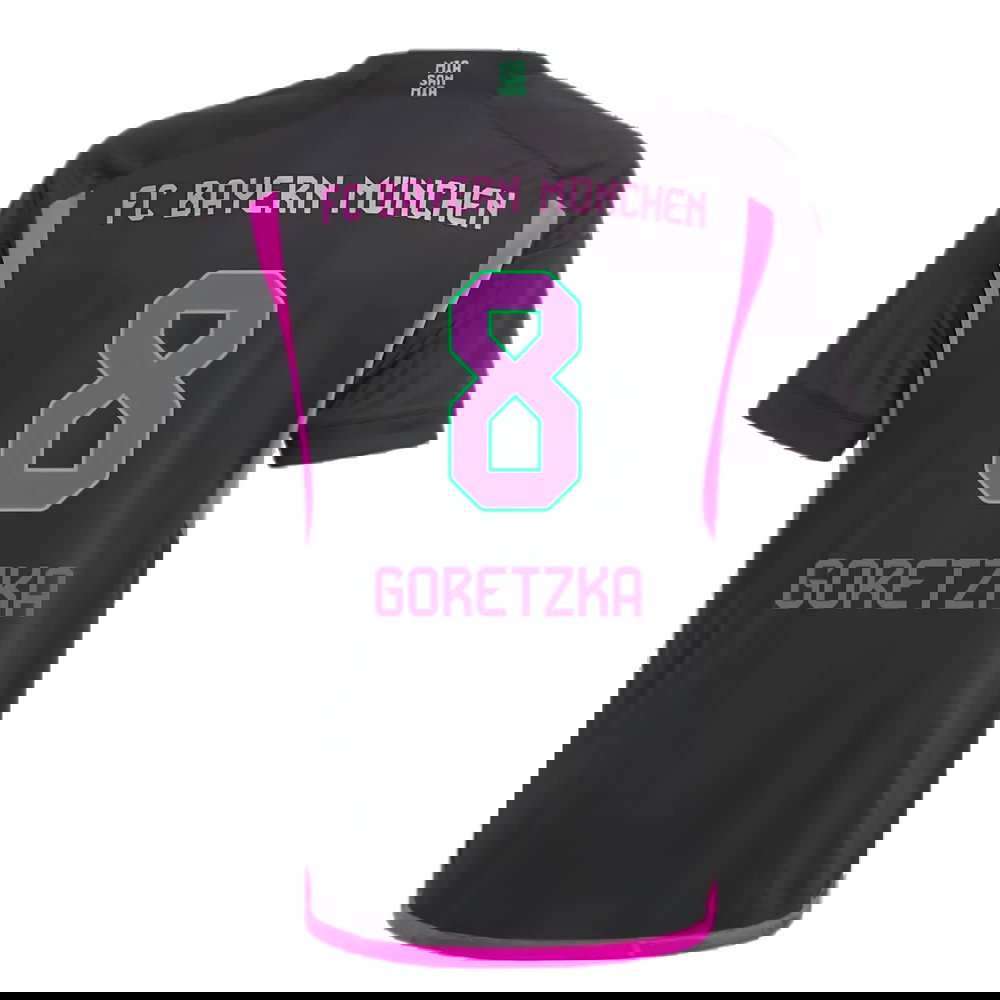 2023-2024 Bayern Munich Away Shirt (Kids) (Goretzka 8)