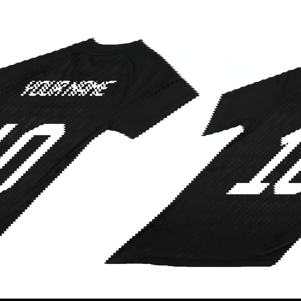 2023-2024 Bayern Munich Goalkeeper Shirt (Black) - Kids (Your Name)