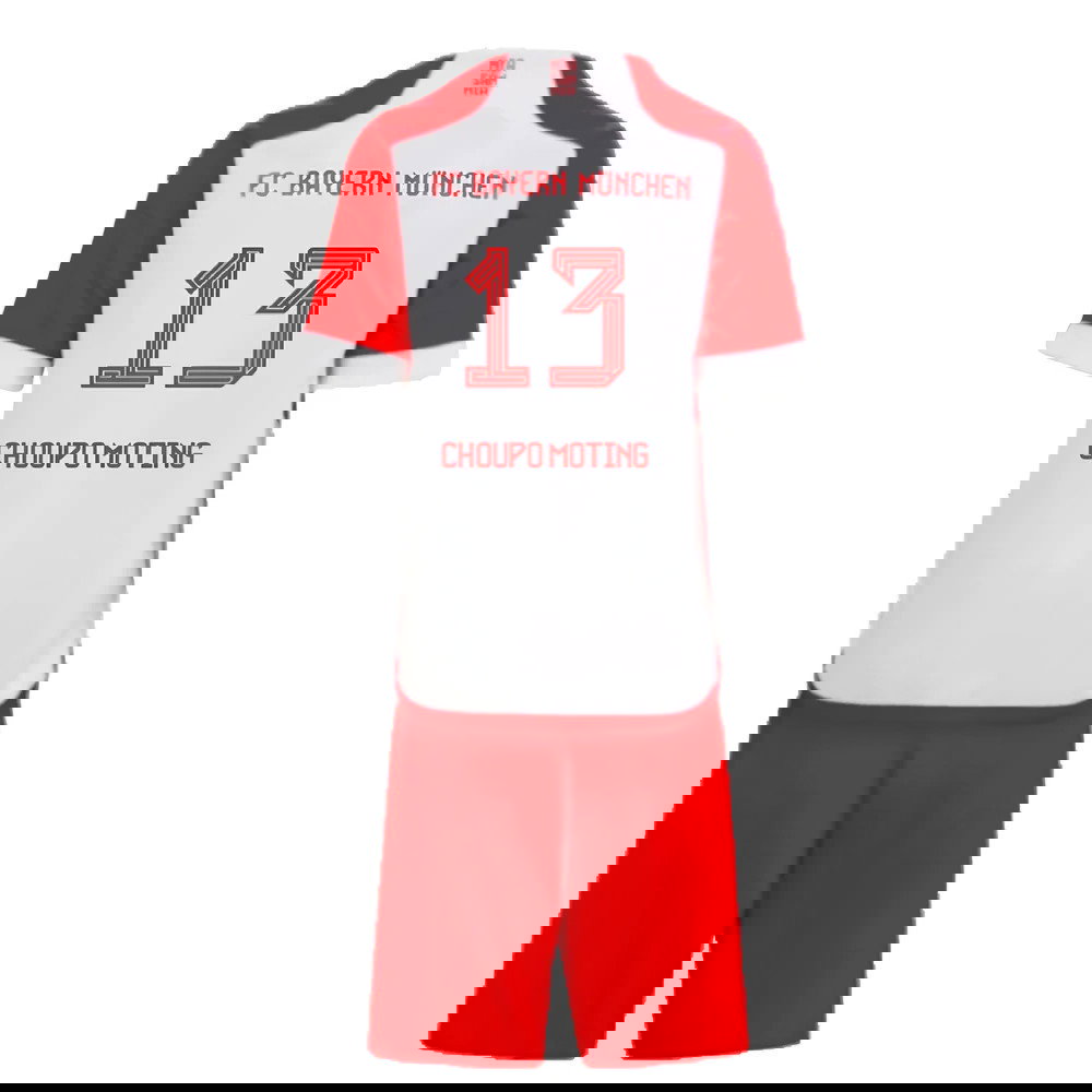 2023-2024 Bayern Munich Home Mini Kit (Choupo Moting 13)