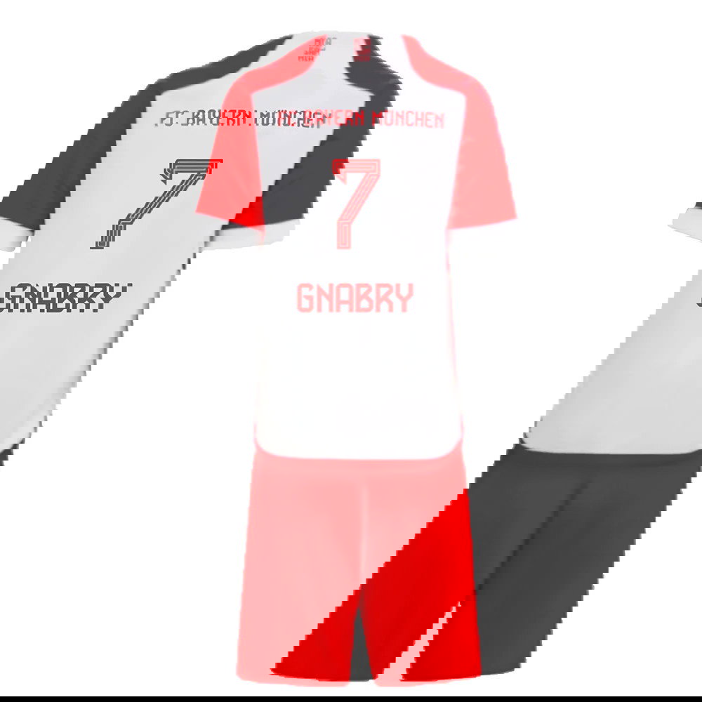 2023-2024 Bayern Munich Home Mini Kit (Gnabry 7)