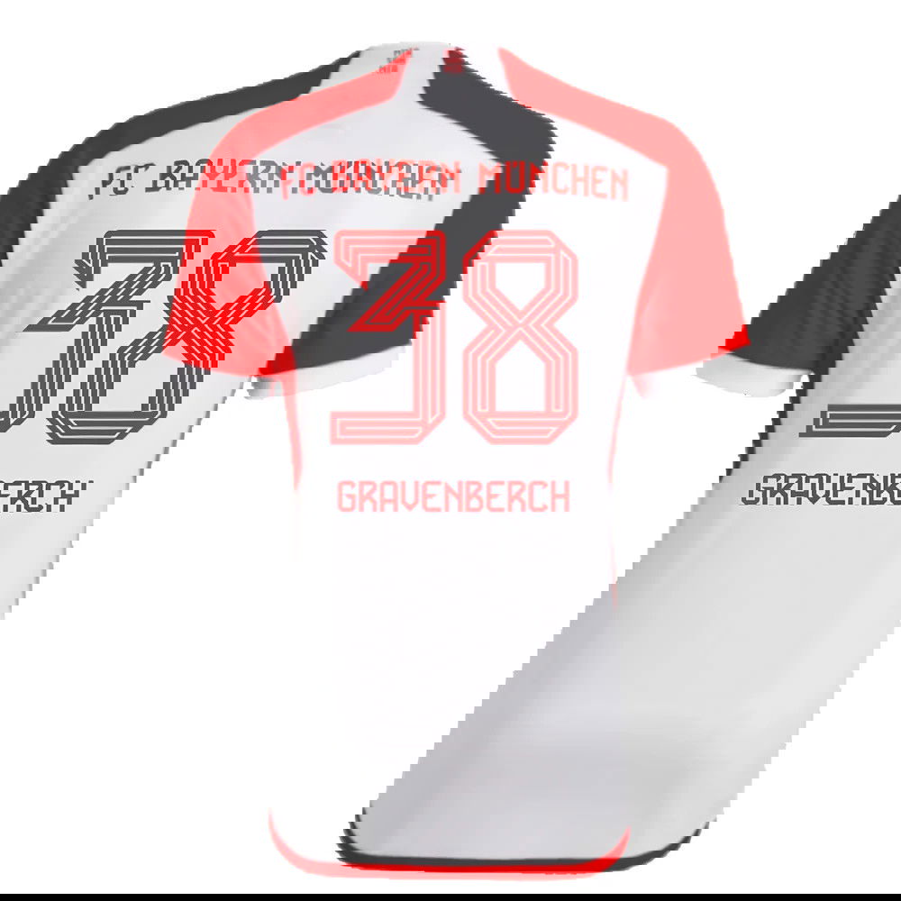 2023-2024 Bayern Munich Home Shirt (Gravenberch 38)