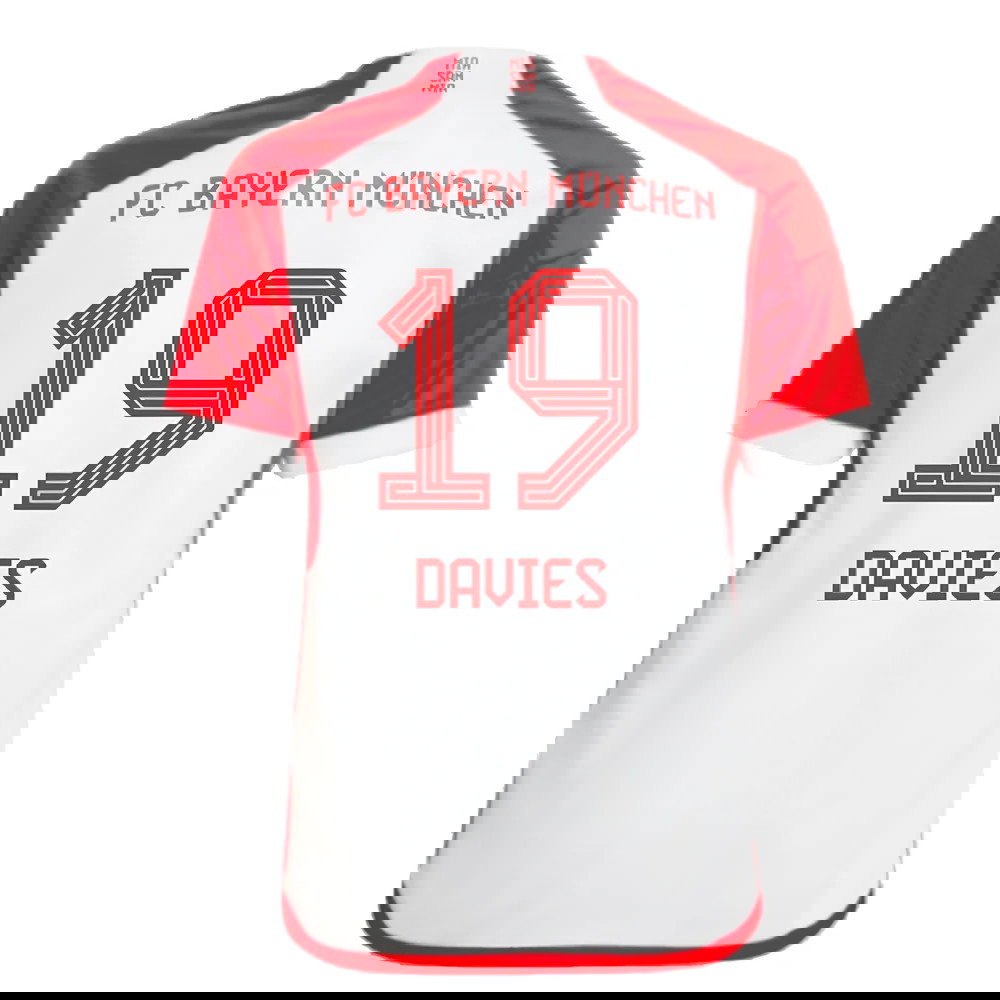 2023-2024 Bayern Munich Home Shirt (Kids) (Davies 19)