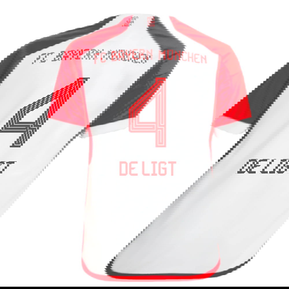 2023-2024 Bayern Munich Home Shirt (Kids) (De Ligt 4)