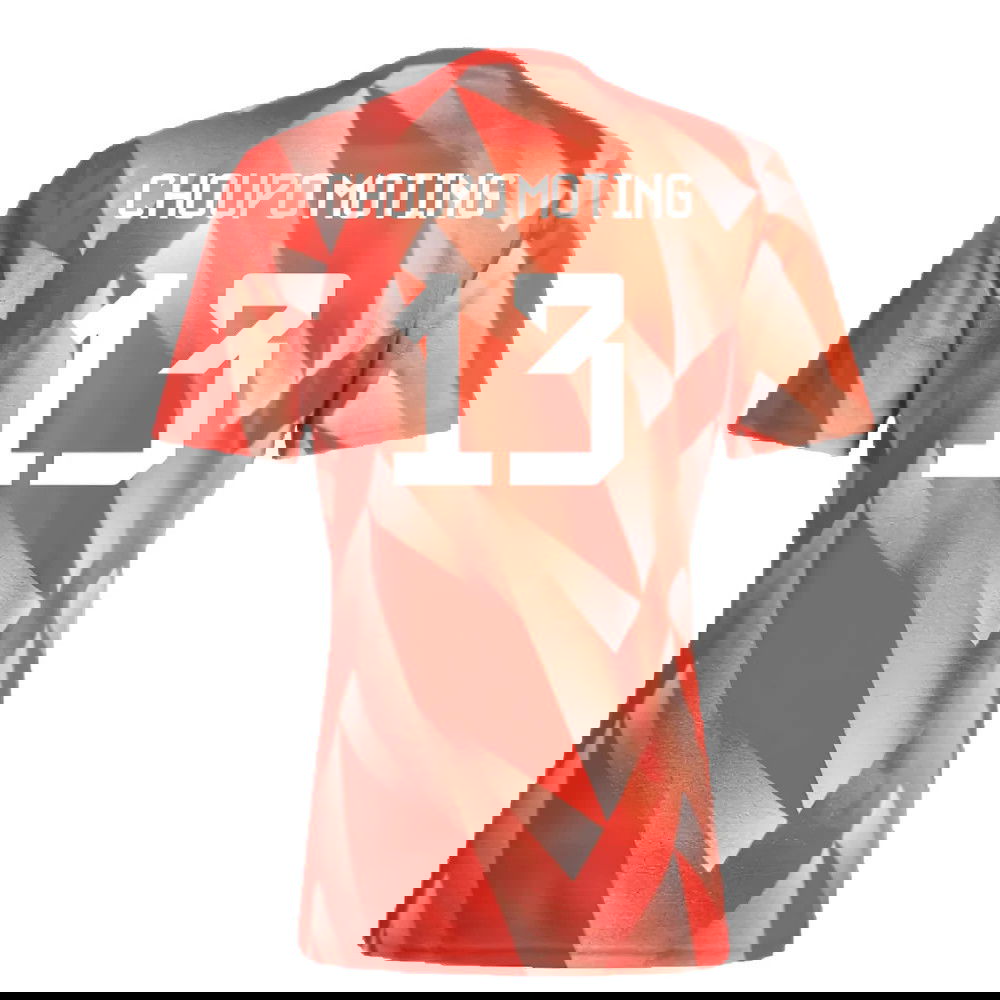 2023-2024 Bayern Munich Pre-Match Shirt (Red) (Choupo Moting 13)