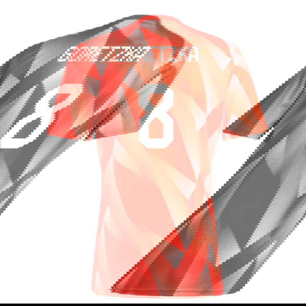 2023-2024 Bayern Munich Pre-Match Shirt (Red) (Goretzka 8)