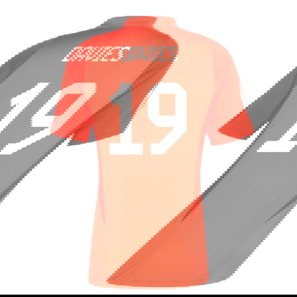 2023-2024 Bayern Munich Training Jersey (Red) (Davies 19)