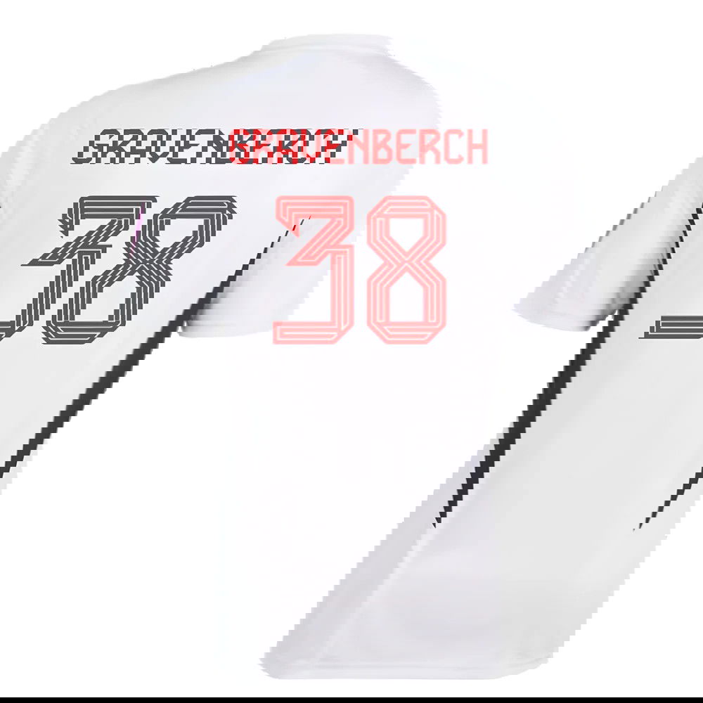 2023-2024 Bayern Munich Training Shirt (White) (Gravenberch 38)