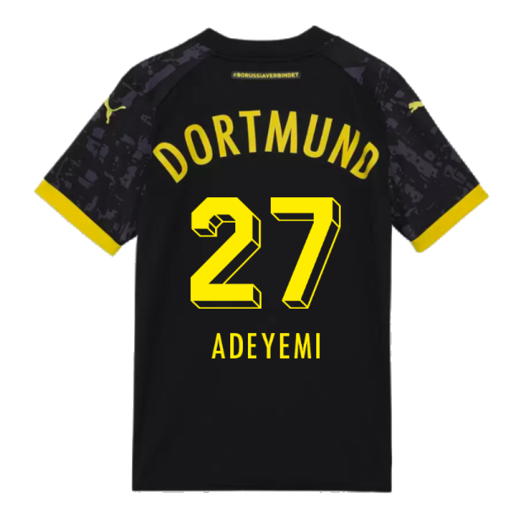 2023-2024 Borussia Dortmund Away Shirt (Kids) (Adeyemi 27)