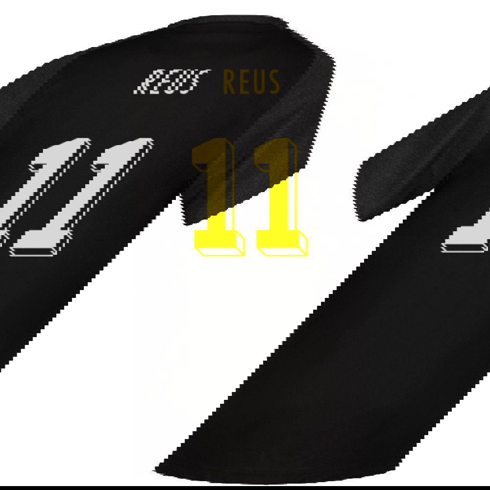 2023-2024 Borussia Dortmund Casuals Tee (Black) (Reus 11)