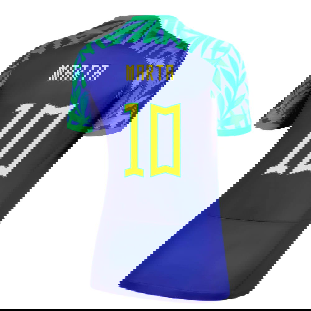 2023-2024 Brazil WWC Away Shirt (Ladies) (Marta 10)