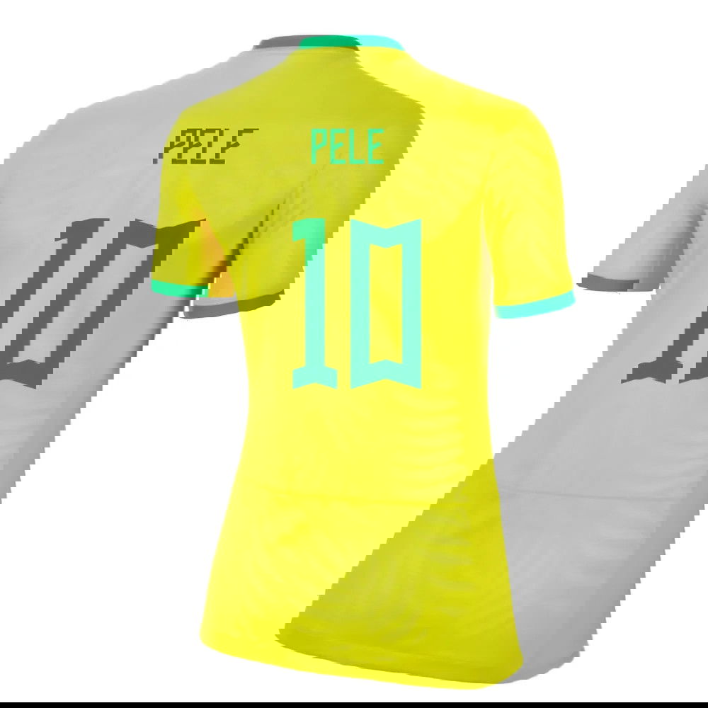 2023-2024 Brazil WWC Home Shirt (Ladies) (Pele 10)