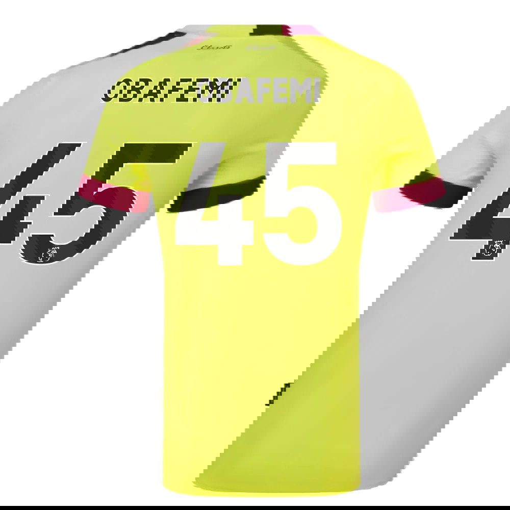 2023-2024 Burnley Away Shirt (OBAFEMI 45)