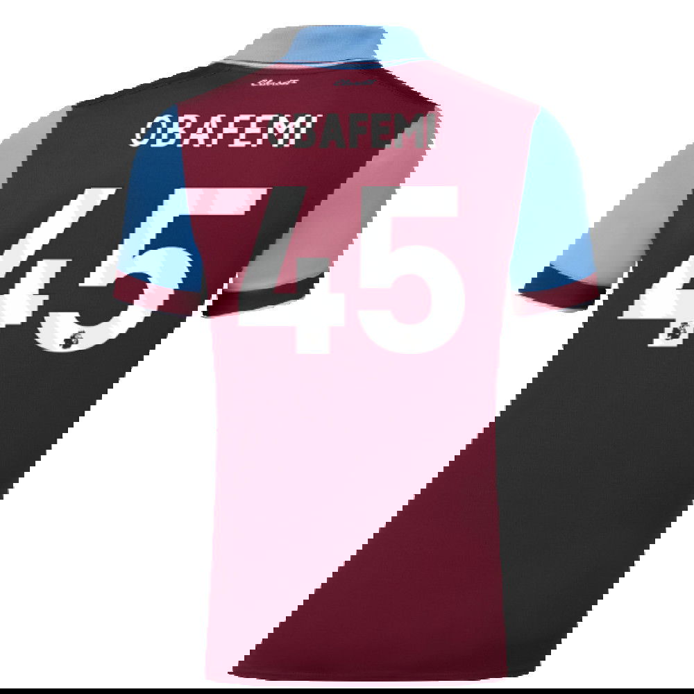 2023-2024 Burnley Home Shirt (OBAFEMI 45)