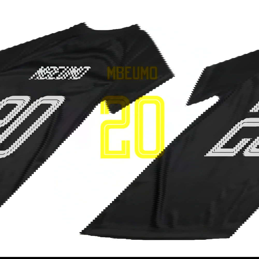 2023-2024 Cameroon Training Tee (Black) (MBEUMO 20)