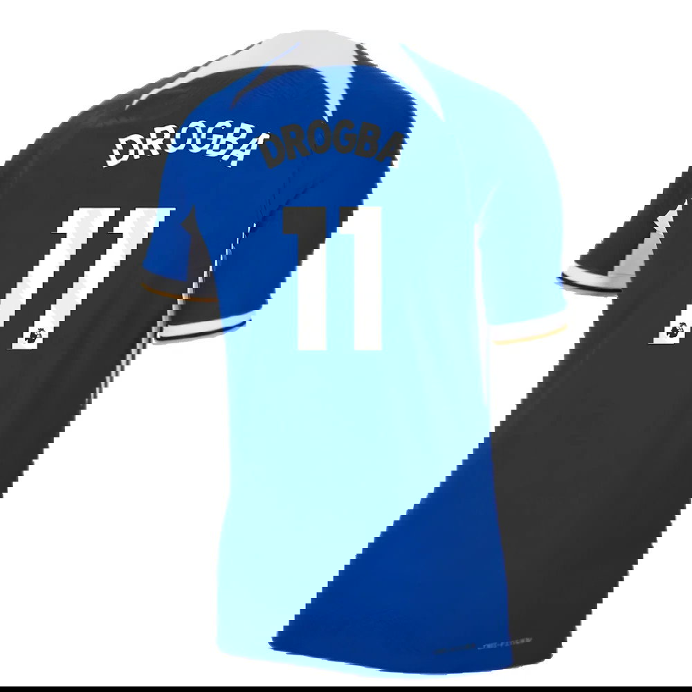 2023-2024 Chelsea Home Authentic Shirt (DROGBA 11)