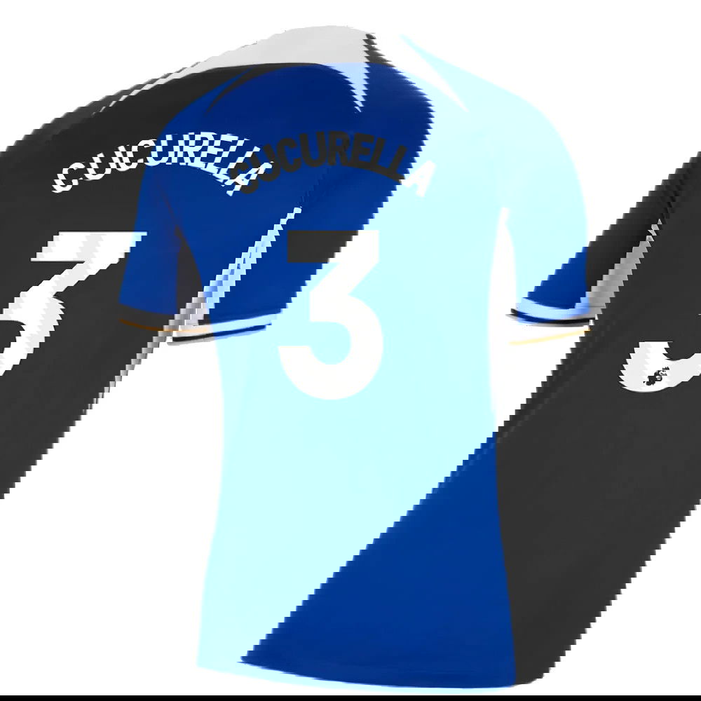 2023-2024 Chelsea Home Shirt (Cucurella 3)
