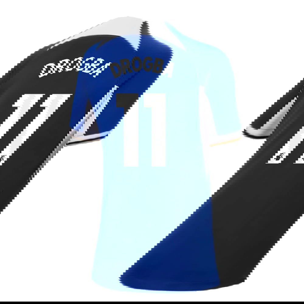 2023-2024 Chelsea Home Shirt (Kids) (DROGBA 11)