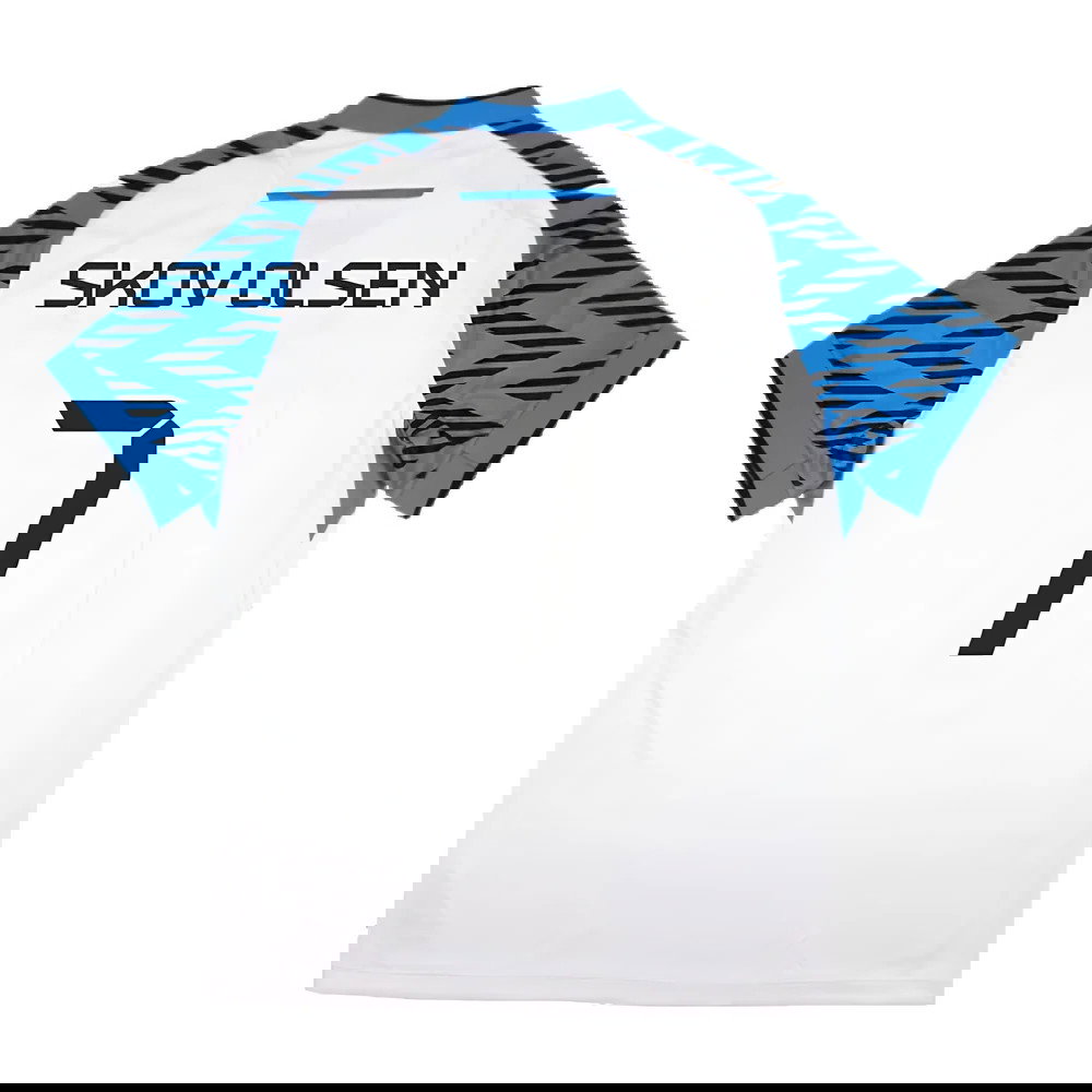 2023-2024 Club Brugge Authentic Away Shirt (SKOV OLSEN 7)