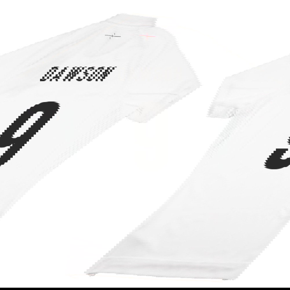 2023-2024 England Rugby Home Pro Jersey (Dawson 9)