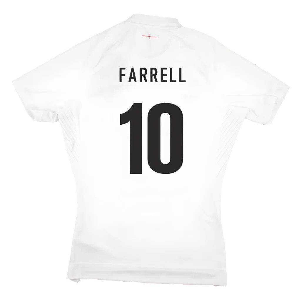 2023-2024 England Rugby Home Pro Jersey (Farrell 10)
