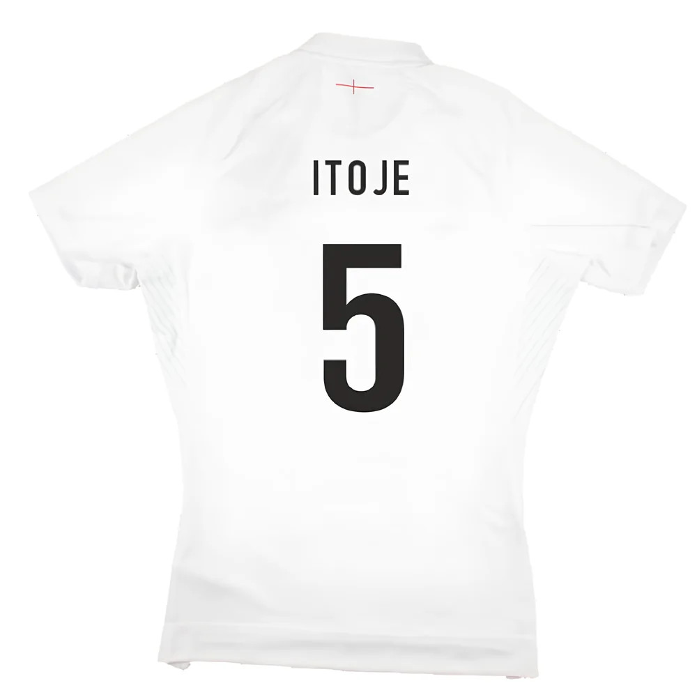 2023-2024 England Rugby Home Pro Jersey (Itoje 5)