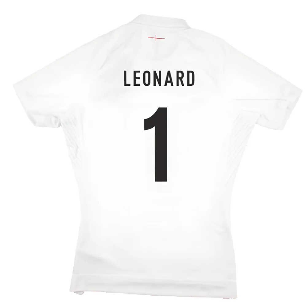 2023-2024 England Rugby Home Pro Jersey (Leonard 1)