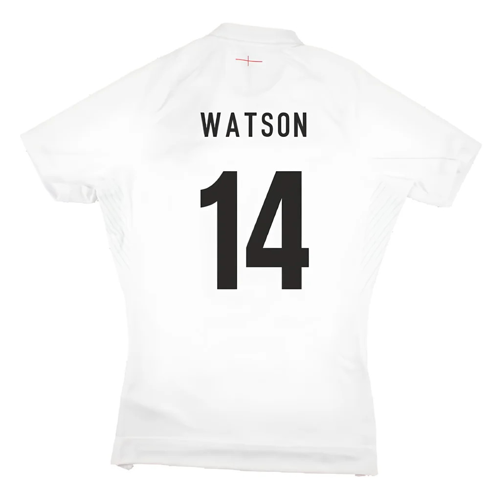 2023-2024 England Rugby Home Pro Jersey (Watson 14)