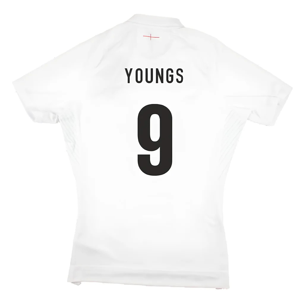 2023-2024 England Rugby Home Pro Jersey (Youngs 9)