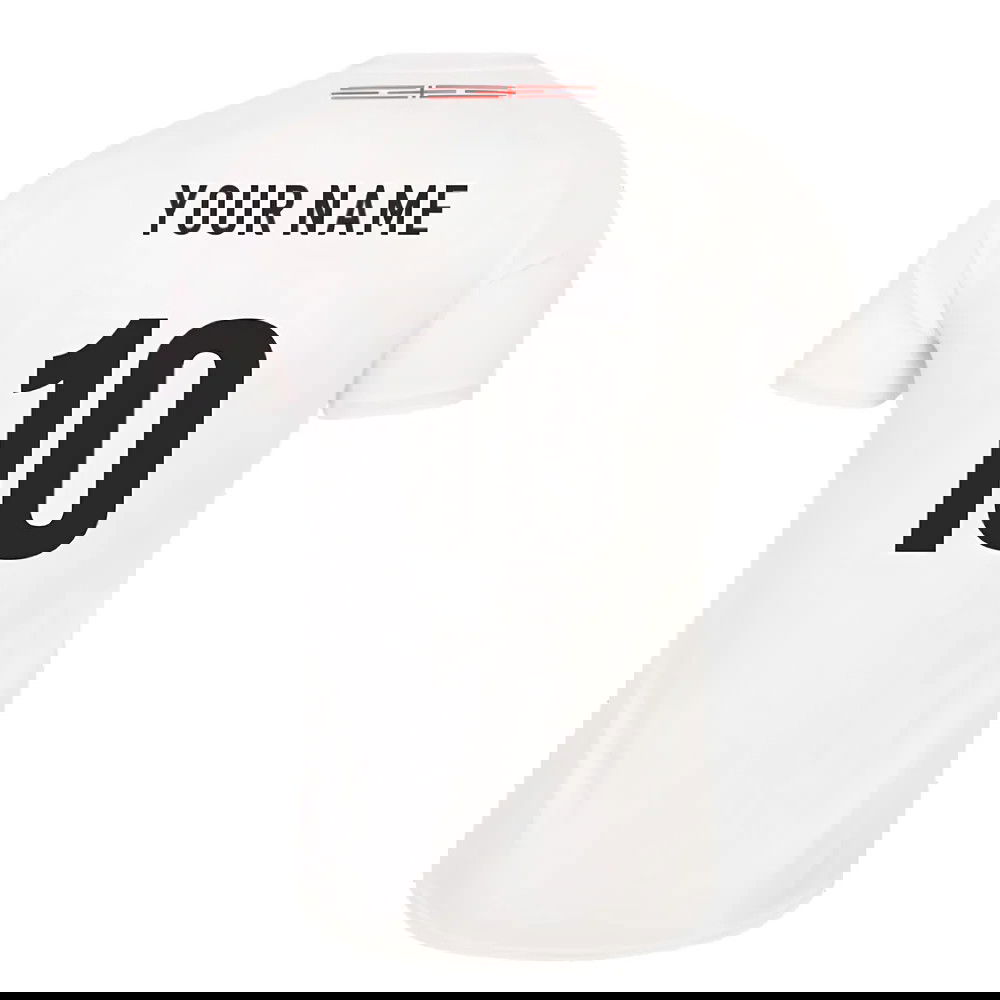 2023-2024 England Rugby Home Shirt (Your Name)