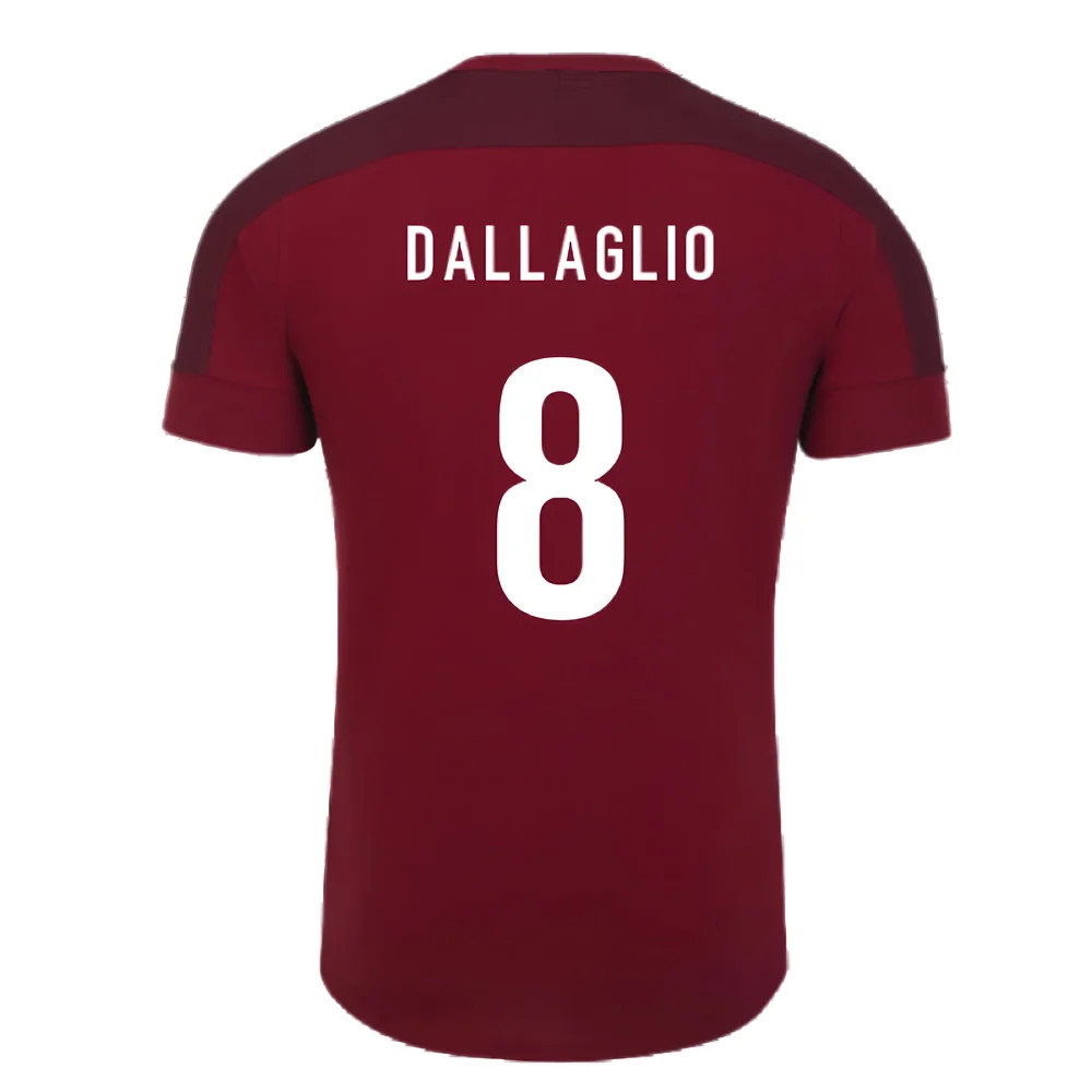 2023-2024 England Rugby Presentation T-Shirt (Tibetan Red) (Dallaglio 8)