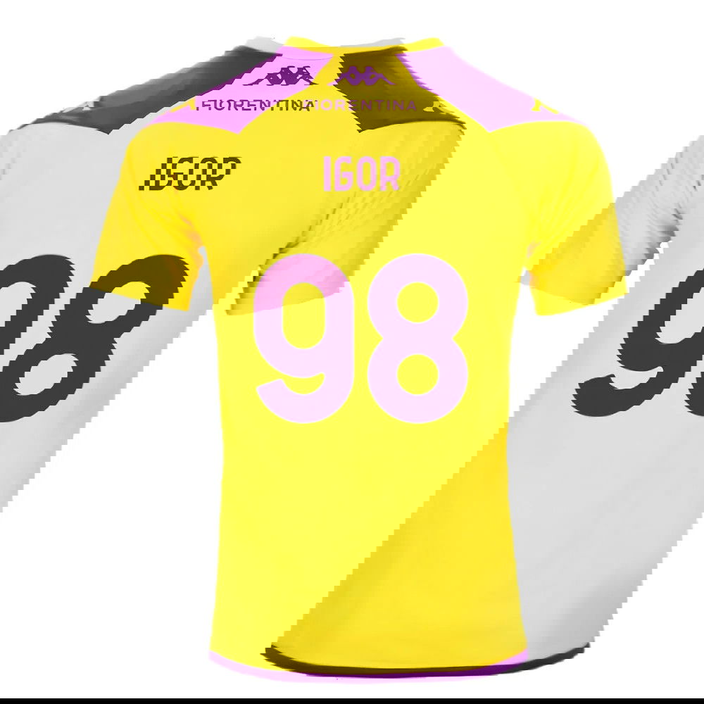 2023-2024 Fiorentina Training Shirt (Yellow) (Igor 98)