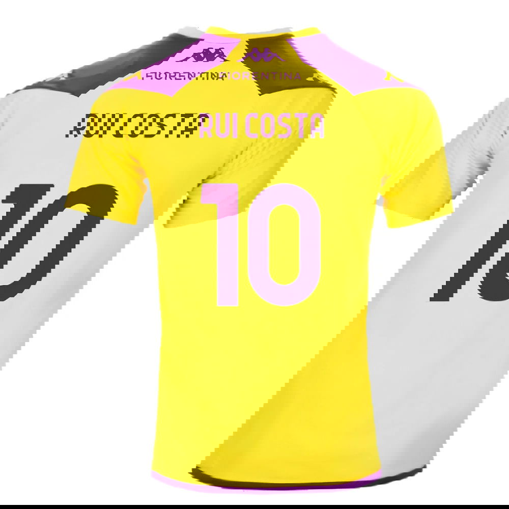 2023-2024 Fiorentina Training Shirt (Yellow) (Rui Costa 10)
