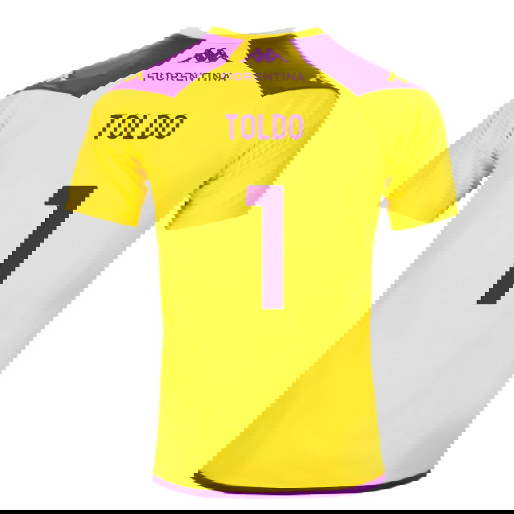 2023-2024 Fiorentina Training Shirt (Yellow) (Toldo 1)