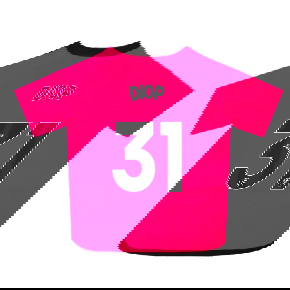 2023-2024 Fulham Away Little Boys Mini Kit (Diop 31)