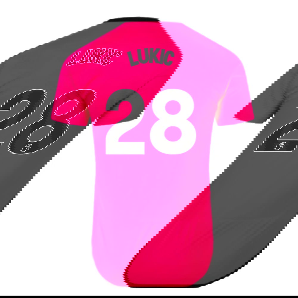 2023-2024 Fulham Away Shirt (Lukic 28)