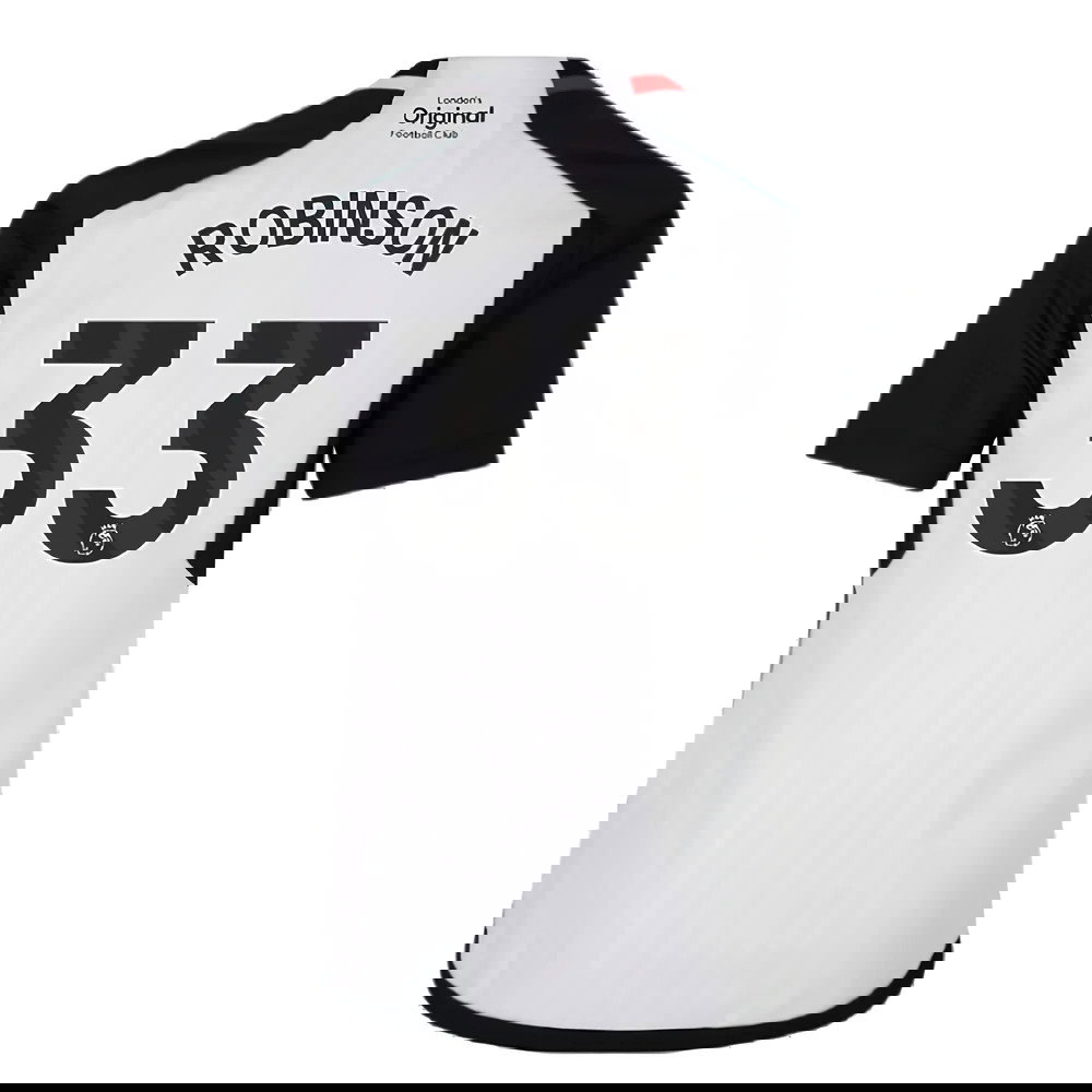 2023-2024 Fulham Home Shirt (Kids) (Robinson 33)