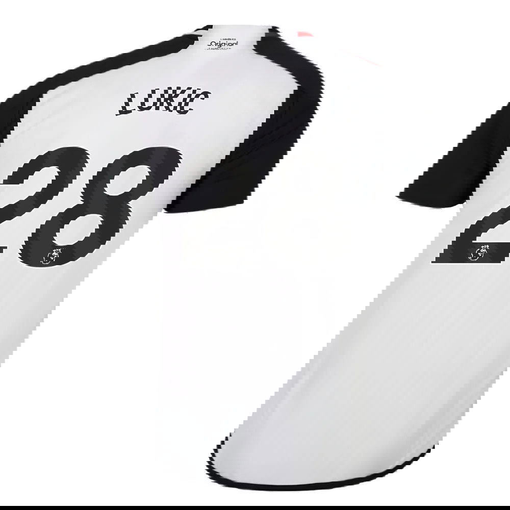 2023-2024 Fulham Home Shirt (Lukic 28)