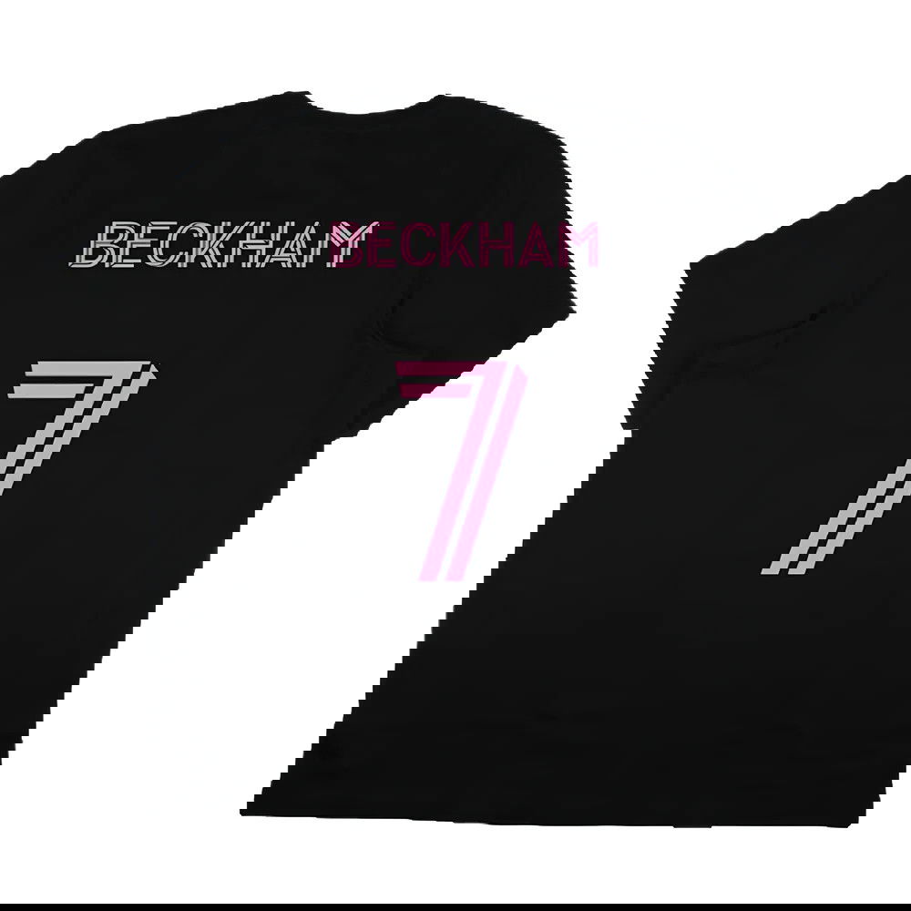 2023-2024 Inter Miami Messi Miami 10 T-Shirt (Beckham 7)