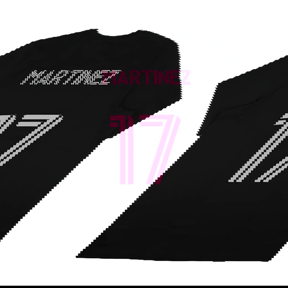 2023-2024 Inter Miami Messi Miami 10 T-Shirt (Martinez 17)