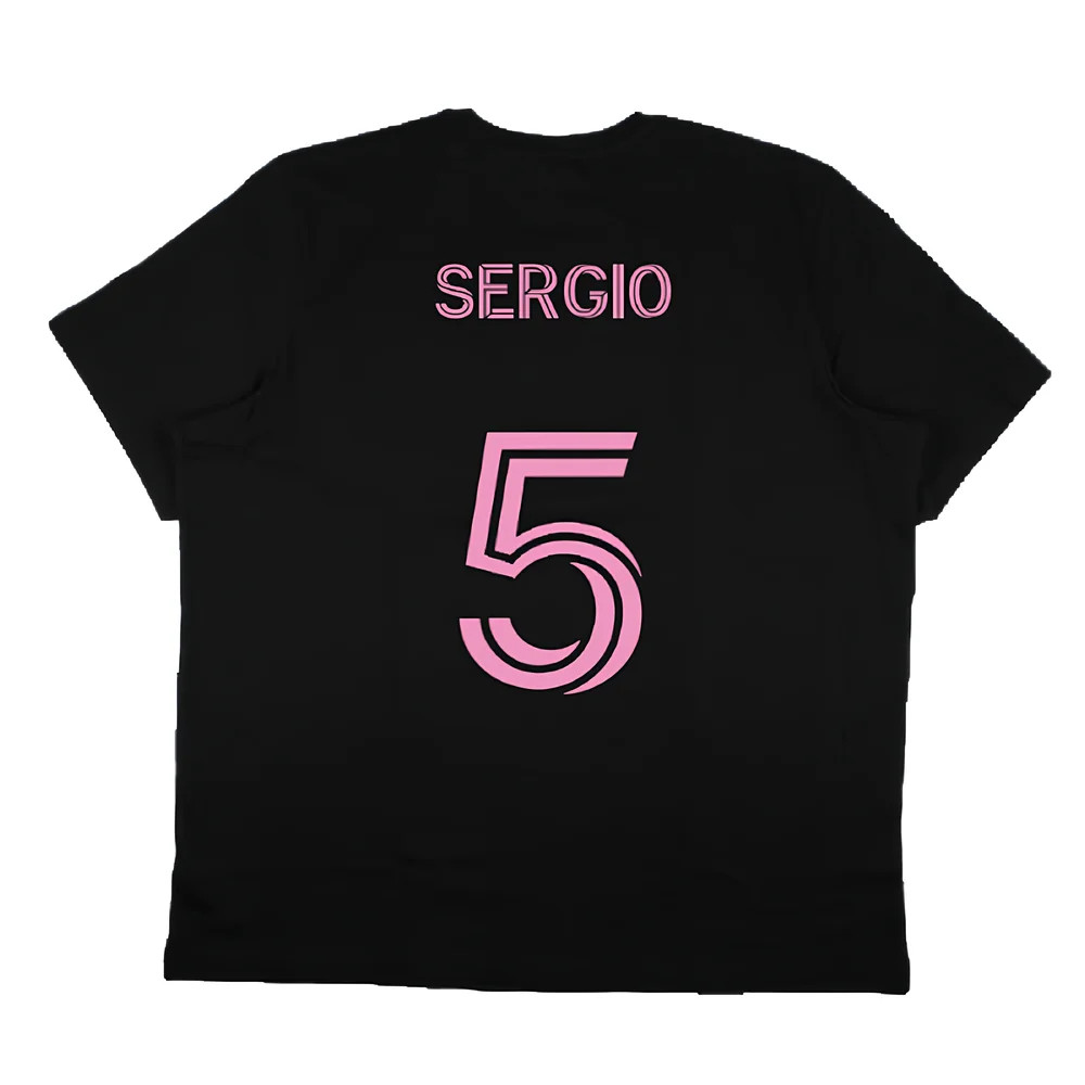 2023-2024 Inter Miami Messi Miami 10 T-Shirt (Sergio 5)