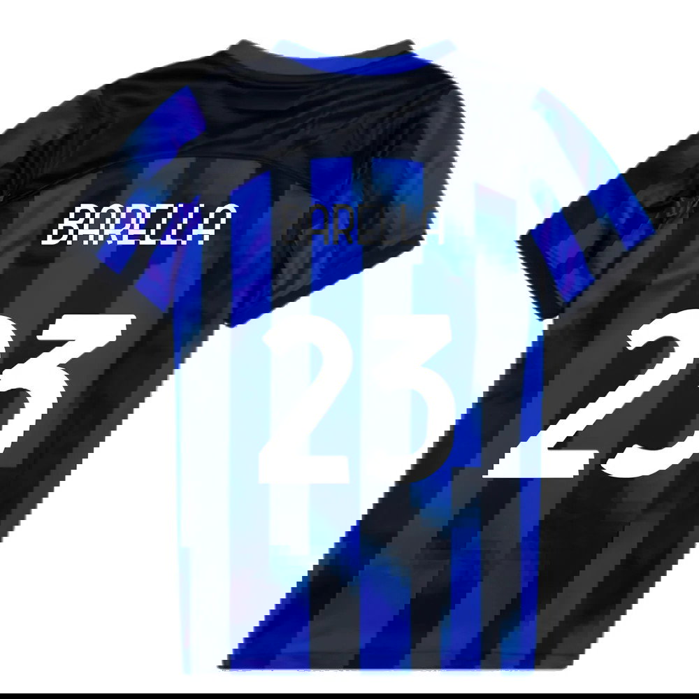 2023-2024 Inter Milan Home Mini Kit (Barella 23)