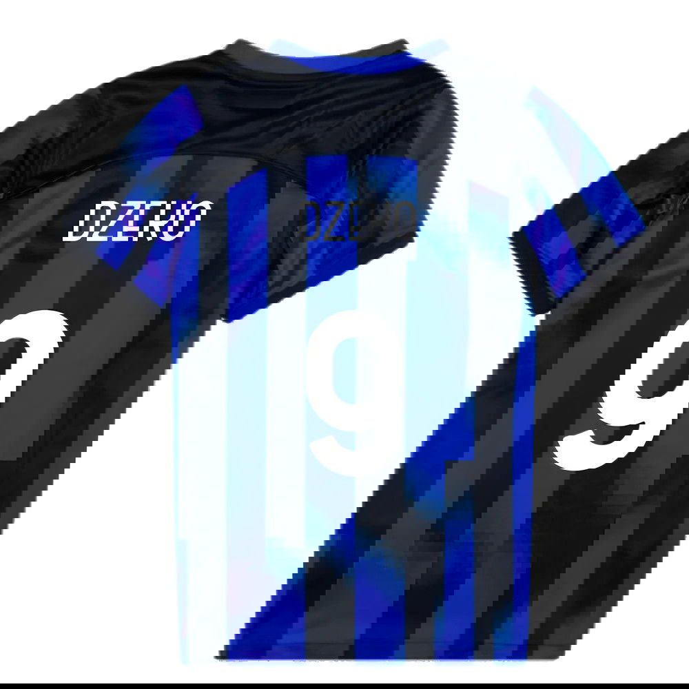 2023-2024 Inter Milan Home Mini Kit (Dzeko 9)