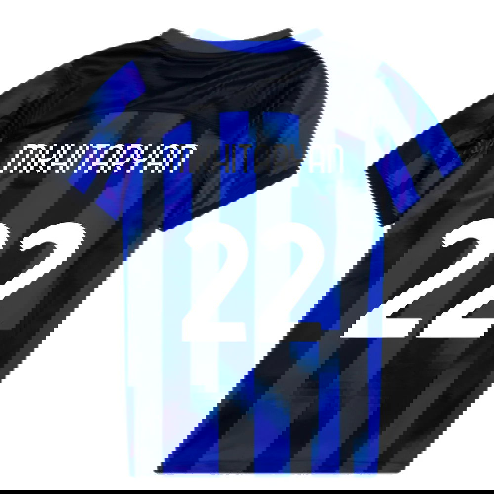 2023-2024 Inter Milan Home Mini Kit (Mkhitaryan 22)